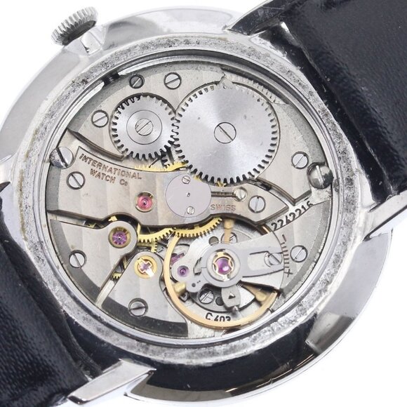 IWC SCHAFFHAUSEN Vintage Cal.403 Silver Dial Hand Winding Men's Watch_893791 - Picture 8 of 8